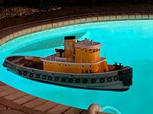 Setting Ballast in pool and functional test in pool
