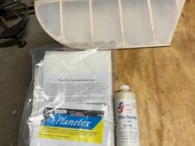 The cloth and glue I’m using. Water based and just wonderful 