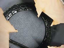 Lead shot and zpoxy laminating resin currently curing. Still more to add.