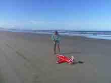 1 to 1 tension into the strong Northerly.