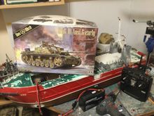 I might use the hull if the detail is good and just pull the the running gear from an rc hull.