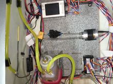 The Jetmunt display is at the front edge of the photo with CB210 box and GS 200 module