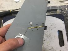 Piano hinge on main doors