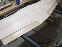 Nothing has been sanded as of yet, I just wanted to see how they would look on the wing...