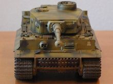 The out of the box Tiger build with a gear box brace and metal elevation arm.