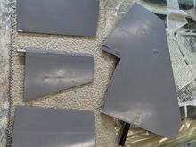 Complete v. Stab, scale rudder and flaps. Total weight, 1lb 1oz