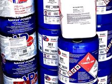 The usual fuel mixing day I will blend 40 to 60 gallons of methanol fuel.
