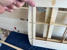 Flush with bottom of wing