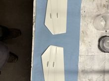 White base coat applied