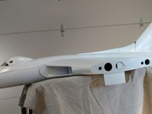 just finished painting