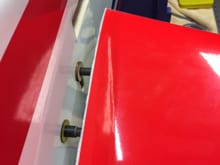 Put one of the plywood disks on the tube to act as a spacer.  This will help make sure you have not mounted the stab too close to the fuselage and have too much drag in movement.