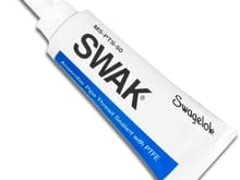 SWAK Teflon/Acrylic ester anaerobic thread sealant.