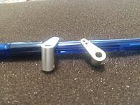 CNC mae of aircraft grade aluminum and already drilld to fit the brass shafts of a Walbro carb.