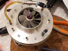 disassembling  the engine