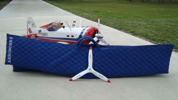 Extra prop and wing bags