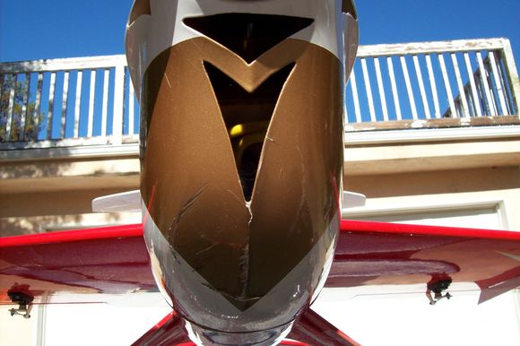 SCRATCHED LOWER COWL