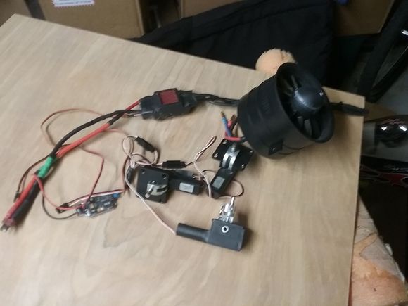 Fan unit motor ESC retracts BEC