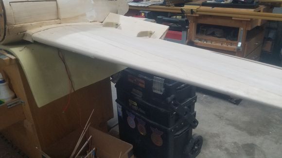 Better view of leading edge