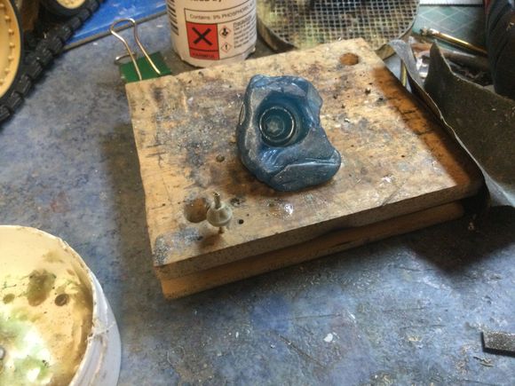 Mould and insulator with brass tube