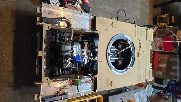 We will complete the engine and power transmission modification work and complete the final top plate work