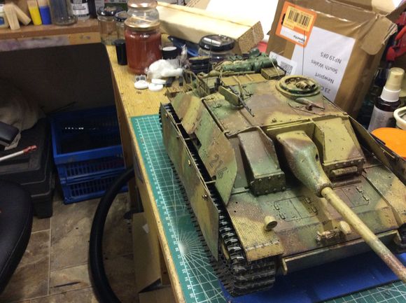 Different view showing the simple yet elegant way this armour is designed and mounted.