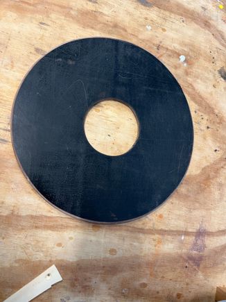 Here's the motor mount.  It's not the lightest choice but close to perfect, I think.