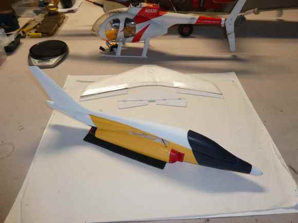 First touch of livery.