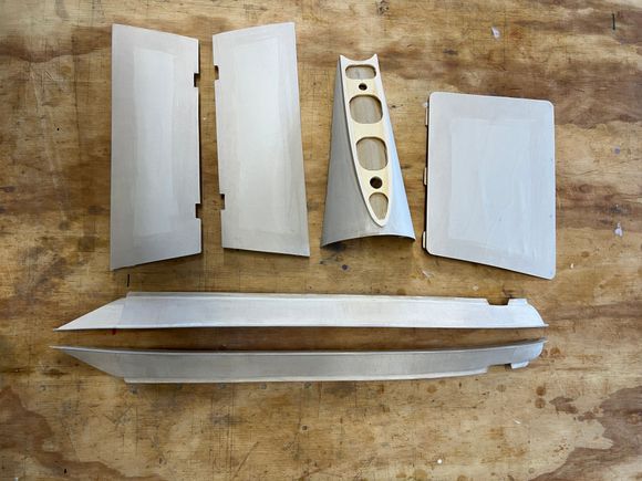 The wing fairings and the tail fairing present some incredible challenges for cover.  Yet they came out great.