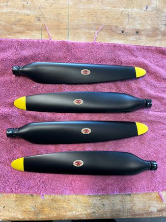 Four new works of functional art.  And in my opinion the price is VERY reasonable. 