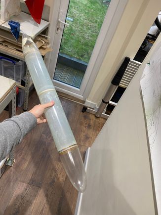 Test fitted together prior to adding the carbon fibre