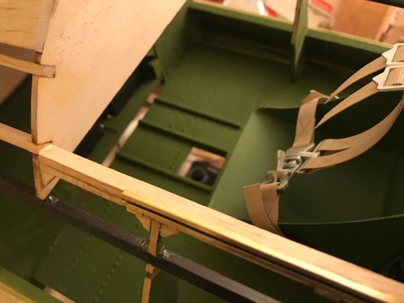 Gussets added under stringer