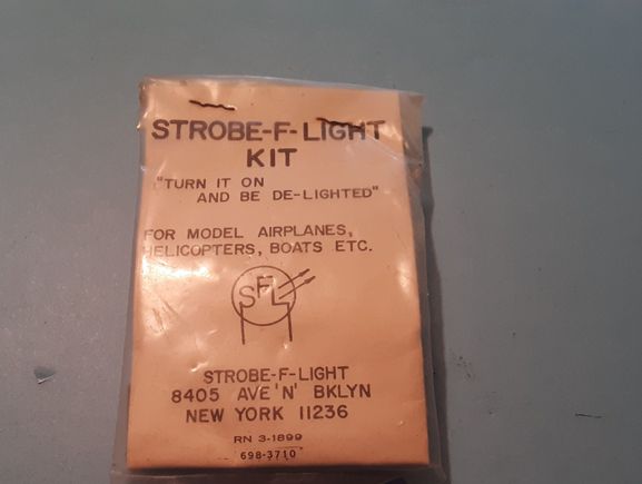 Really bright Strobe-F-Light kit never used.  Let me know if you can use it.