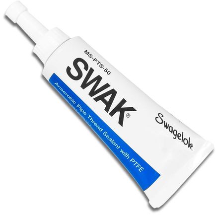 SWAK Teflon/Acrylic ester anaerobic thread sealant.