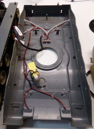 Upper hull underside.