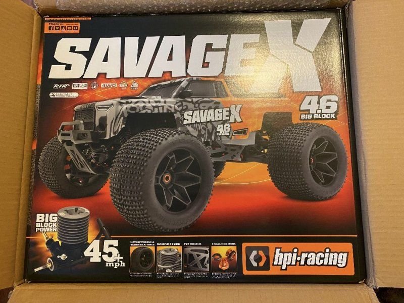 HPI Savage X 4.6 GT-6 1/8th 4WD Nitro Monster Truck - RCU Forums