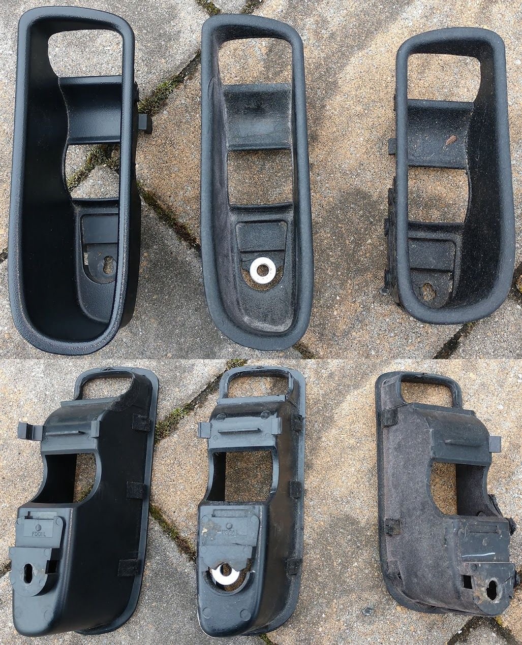 Interior/Upholstery - 93 Black Door Trim Pieces - Used - 1993 to 1995 Mazda RX-7 - Clifton, NJ 07012, United States