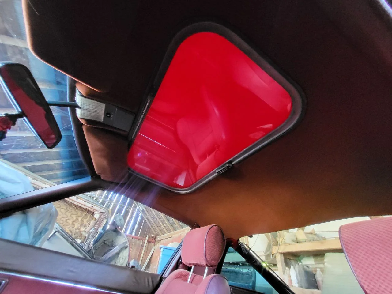 inside view, sunroof aftermarket