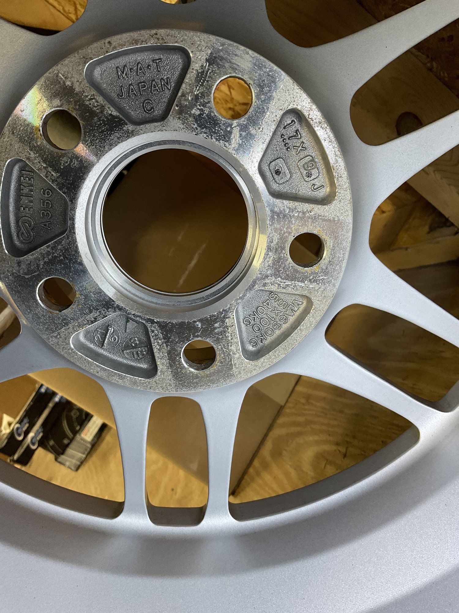 Accessories - New Enkei RPF1 17x9 35 Offset Complete set (4 Rims) Brand New Tires 255/40/17 RX7 FD - New - 1992 to 2002 Mazda RX-7 - Prince Frederick, MD 20678, United States