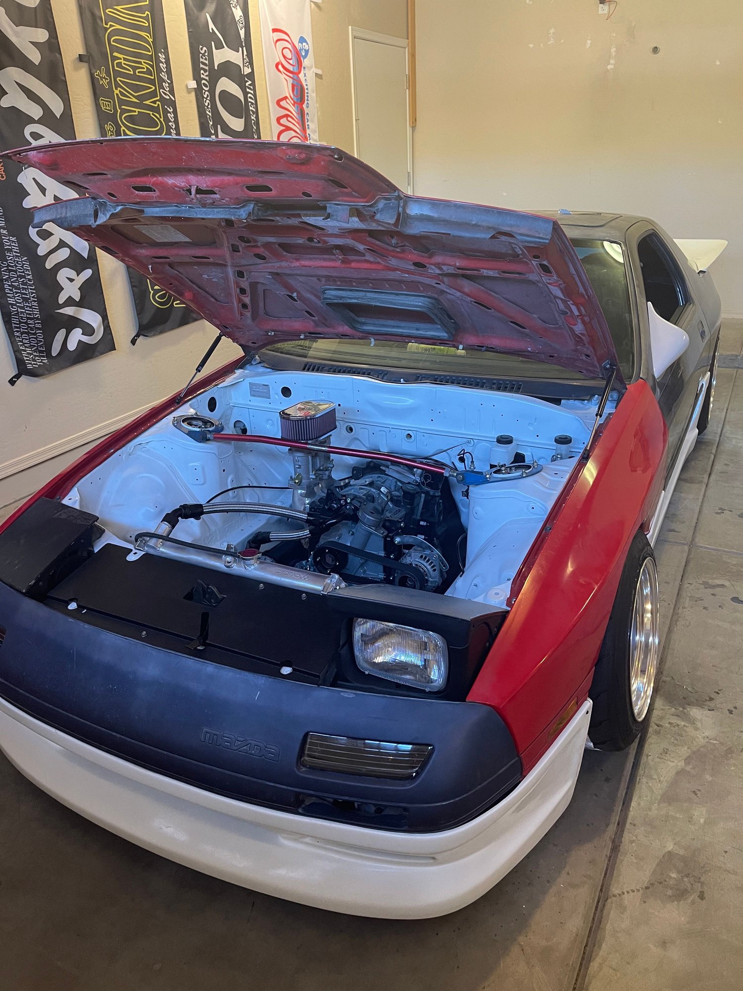 Engine - Complete - 13B Electric Water Pump Setup / Alternator Relocation - New - 1986 to 1992 Mazda RX-7 - Phoenix, AZ &, United States