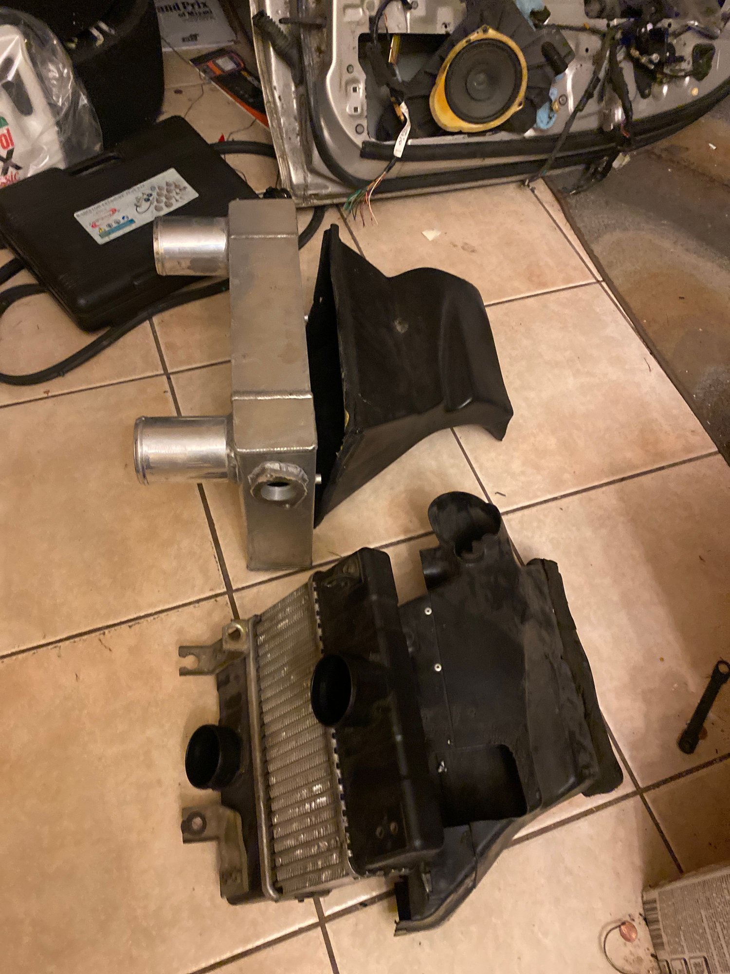 Engine - Intake/Fuel - Intercooler with ducts - Used - 1993 to 2002 Mazda RX-7 - Miami, FL 33173, United States