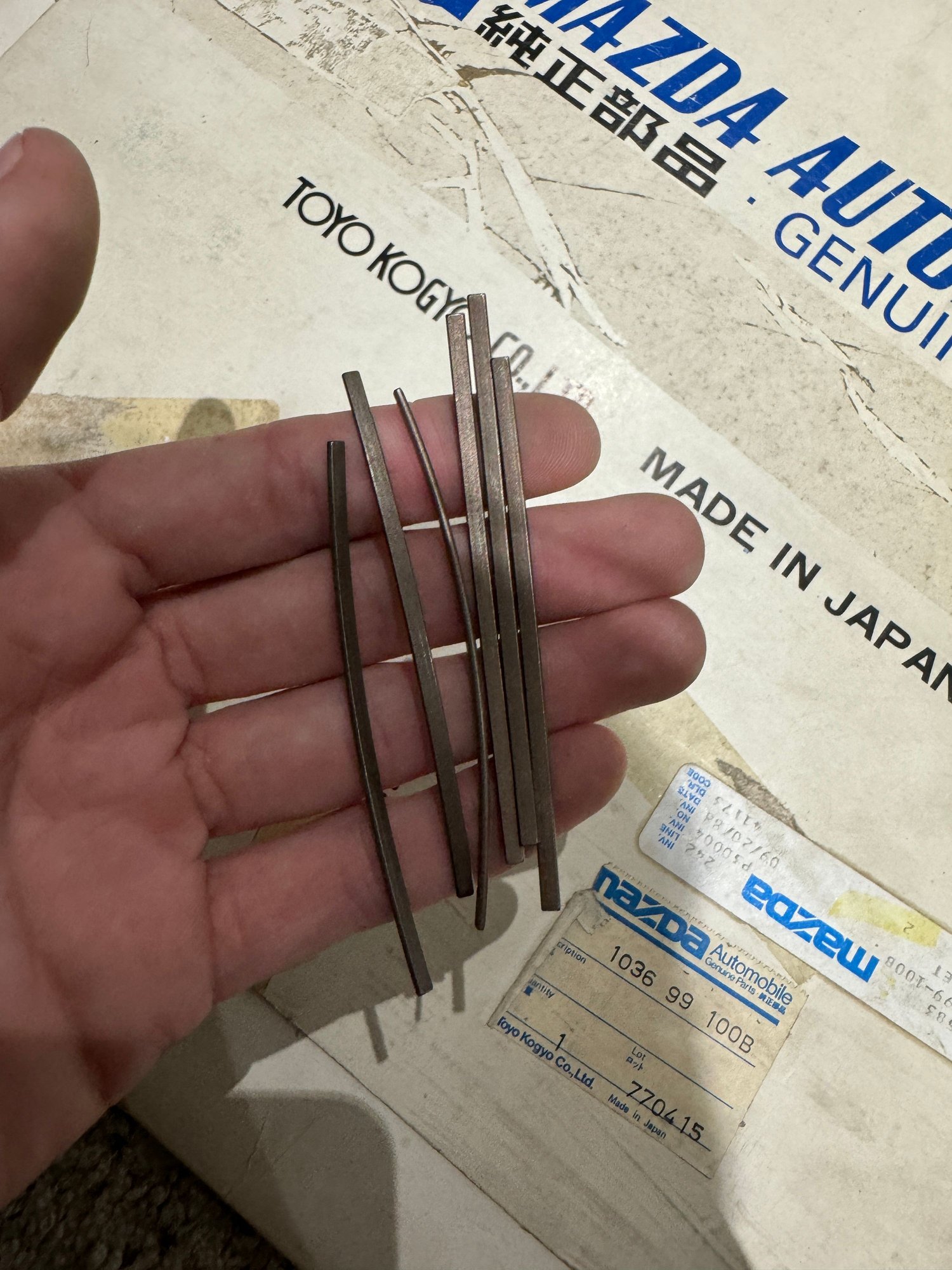 Engine - Internals - NOS Apex Seal Springs - New - -1 to 2024  All Models - Watsonville, CA 95076, United States