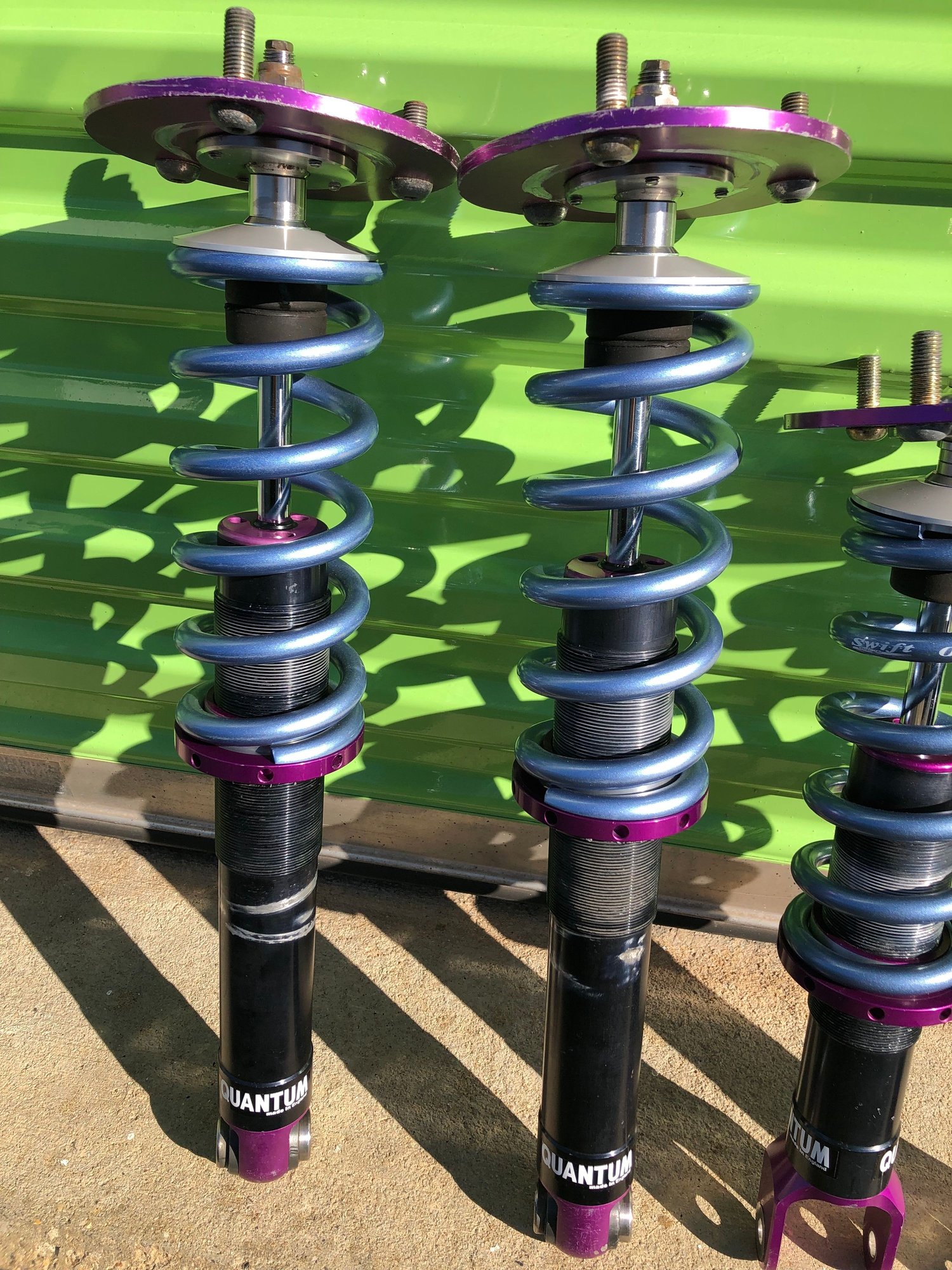 Steering/Suspension - Quantum T5-RS Coilovers w/ 11K/9K Swift Springs - Used - 1993 to 2002 Mazda RX-7 - Hampton, VA 23663, United States