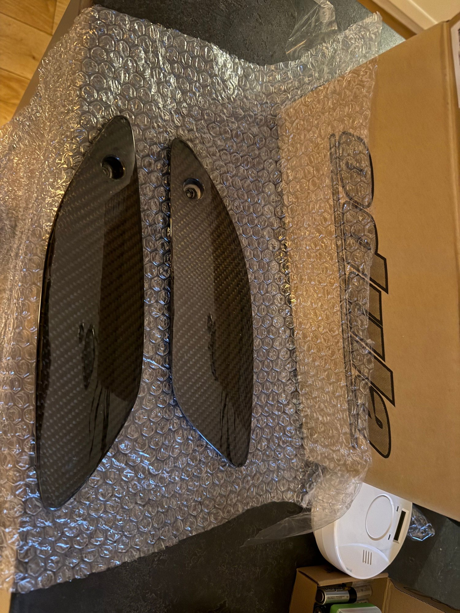 Exterior Body Parts - ODULA Carbon Fiber spoiler end caps 99 Spec - New - 1993 to 2002 Mazda RX-7 - Indianapolis, IN 46202, United States