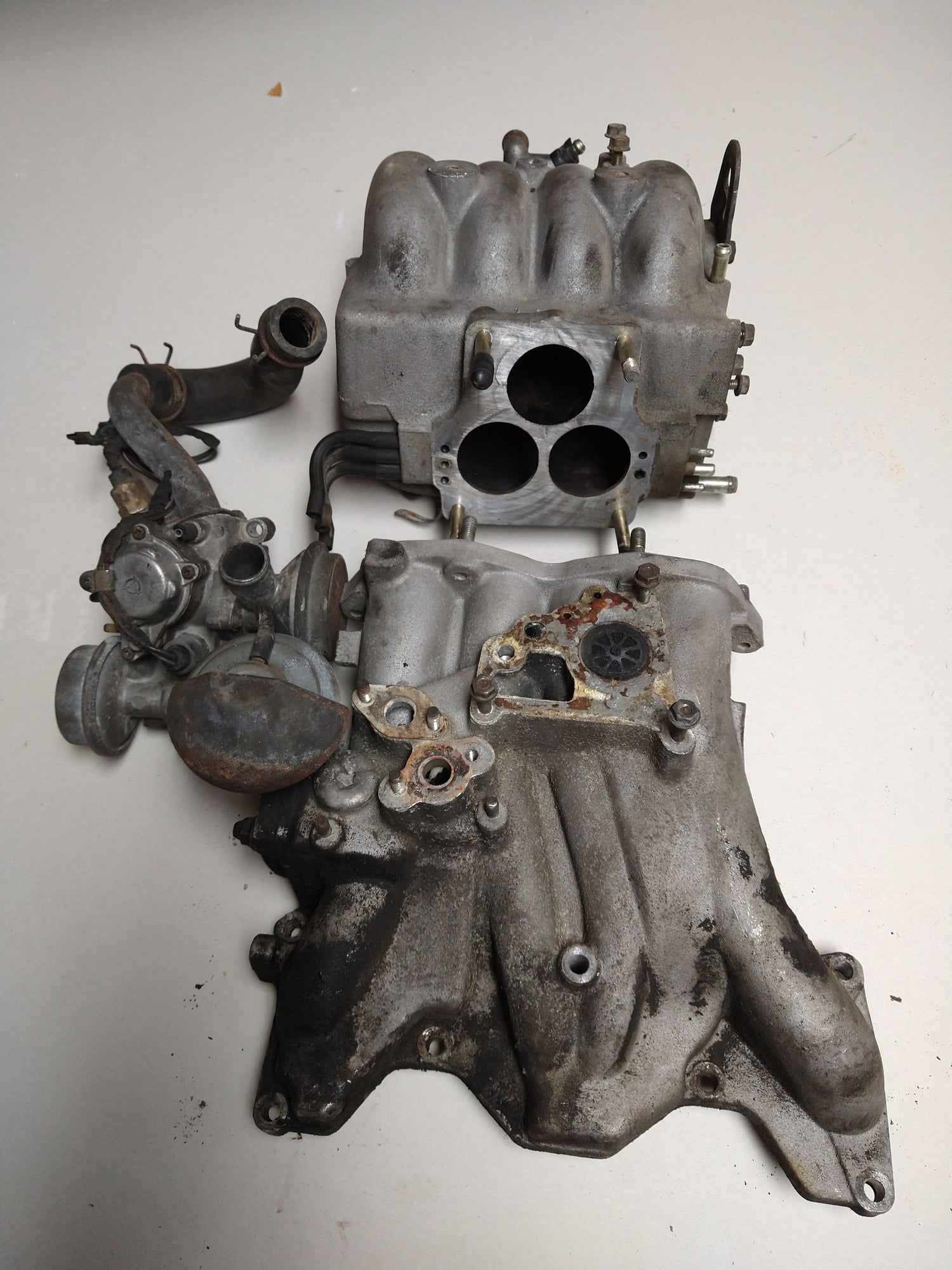 Engine - Intake/Fuel - S4 TII Intake Manifold - Used - 1984 to 1988 Mazda RX-7 - O Fallon, MO 63368, United States
