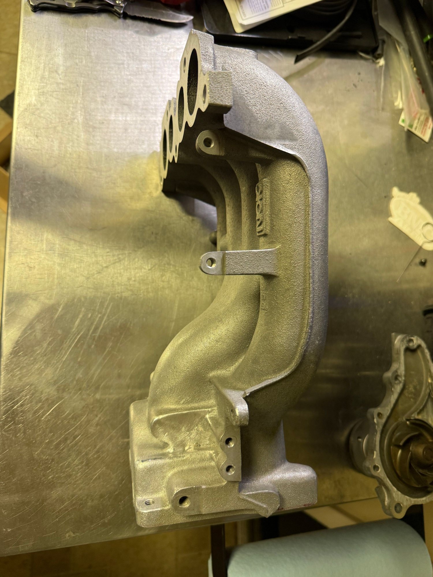 Engine - Intake/Fuel - S8 upper intake manifold and RE-medy water pump - Used - Sparta, NJ 7871, United States