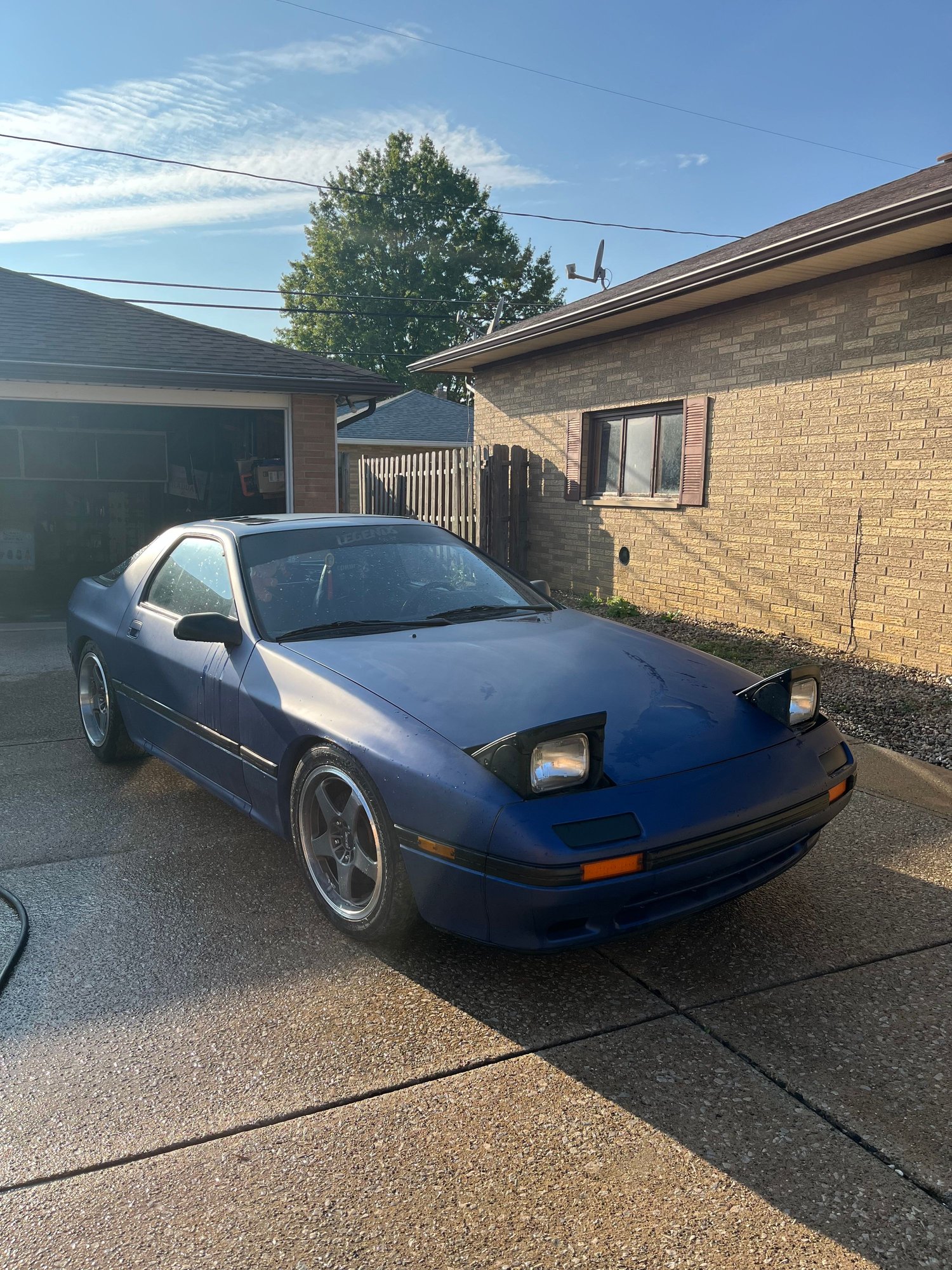 1986 Mazda RX-7 - (non running) 1986 Mazda RX7 - Used - VIN JM1FC3316G0150969 - 88,872 Miles - 2 cyl - 2WD - Manual - Coupe - Blue - Cleveland, OH 44144, United States