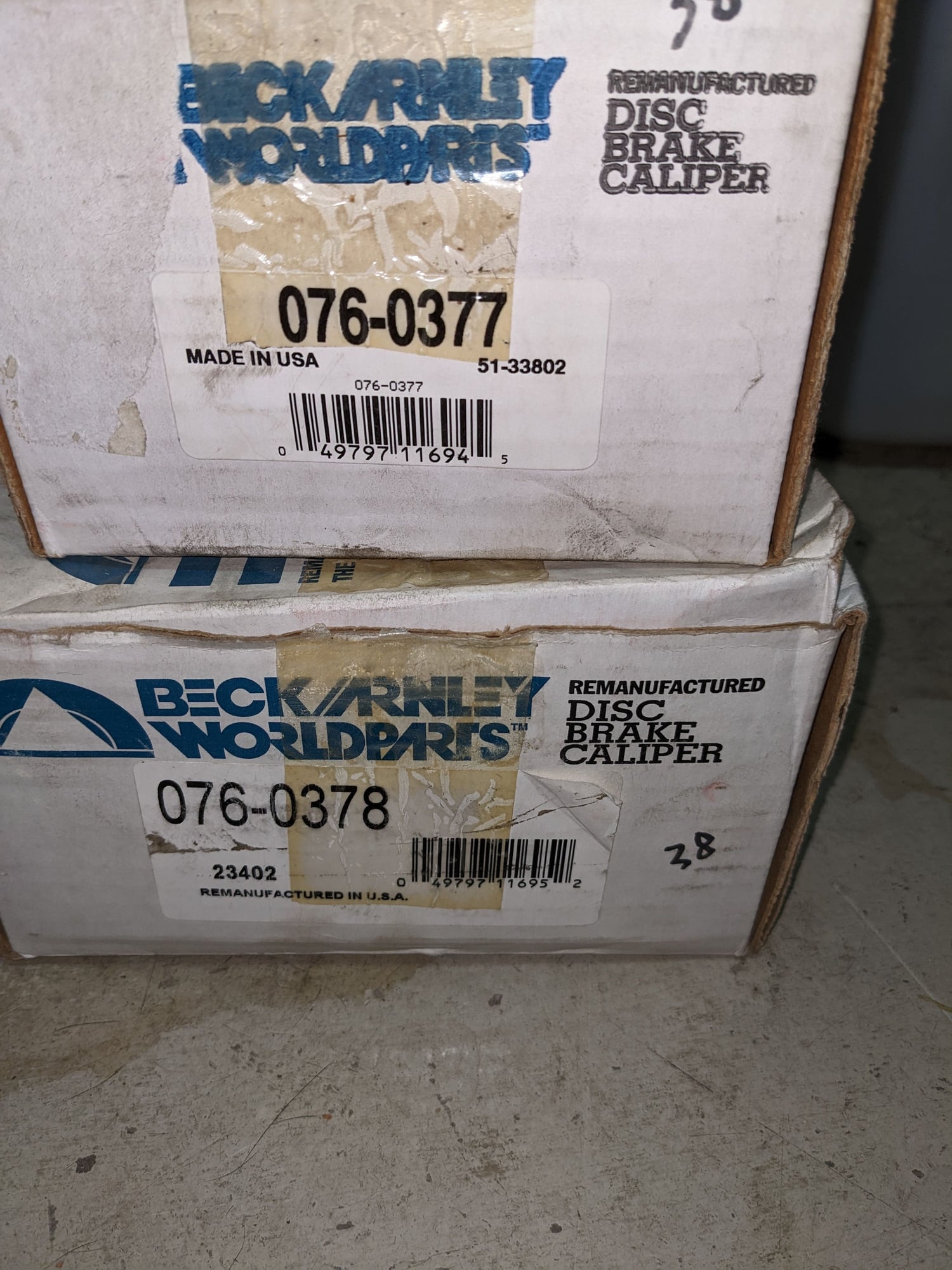 Brakes - FB-Front Brake Calipers-Remanfactured-NOS - Used - Chandler, AZ 85249, United States
