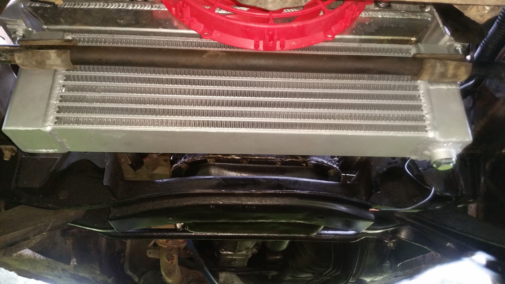 Cracked oil cooler? Mazda RX7 Forum