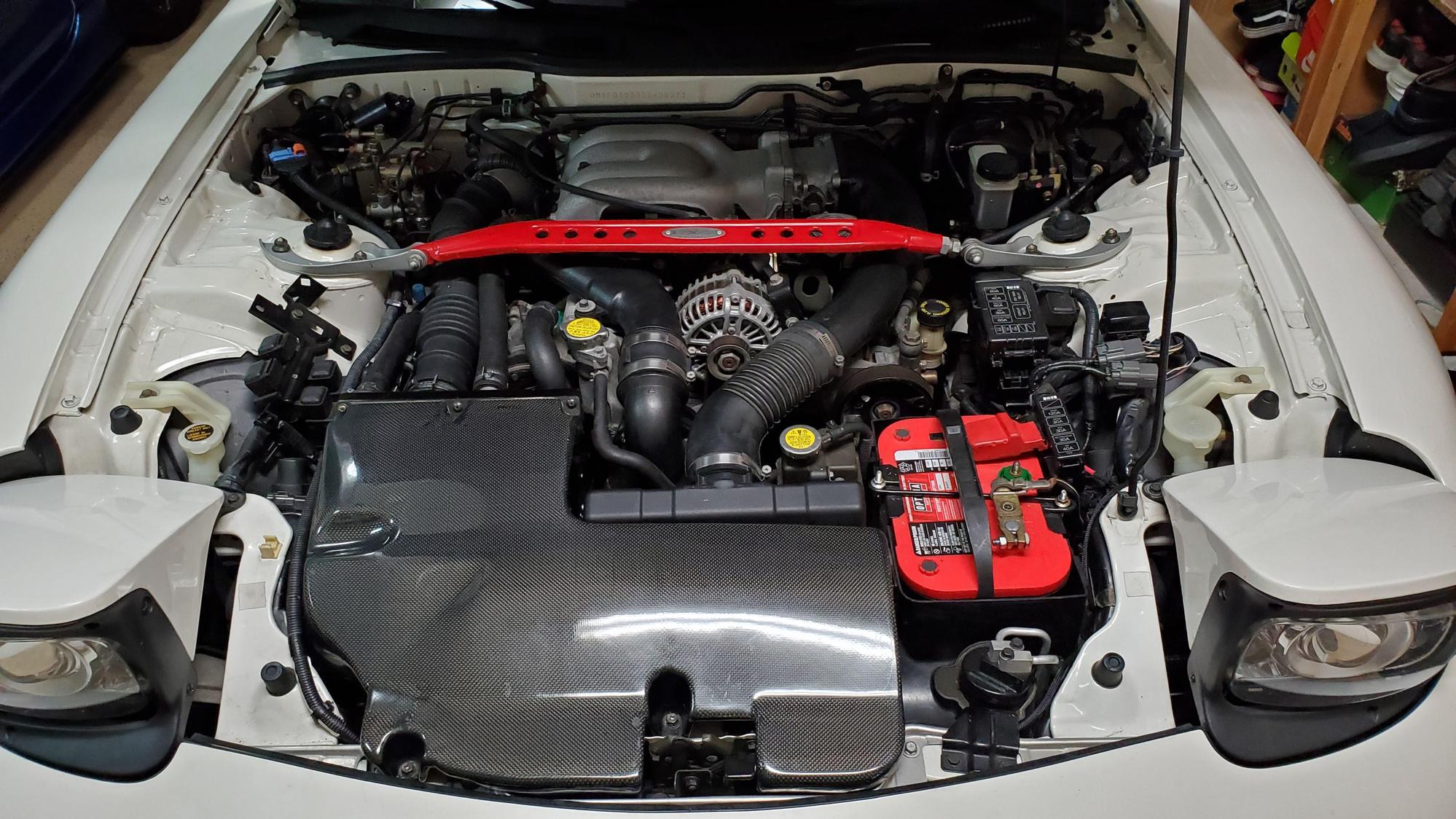 Old photo just for reference on the R-Spec strut bar (which I know you all are familiar with)