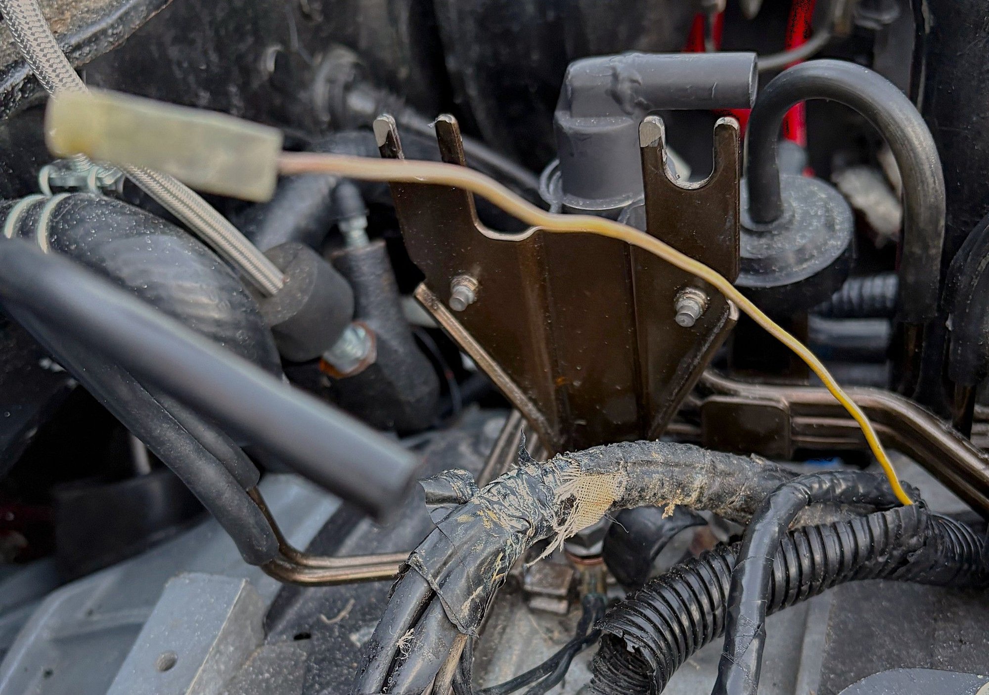 Dash temp gauge wire